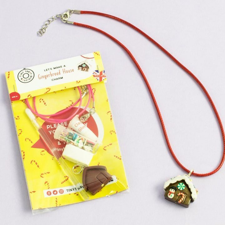 Gingerbread House-Themed Jewellery Mini Kit