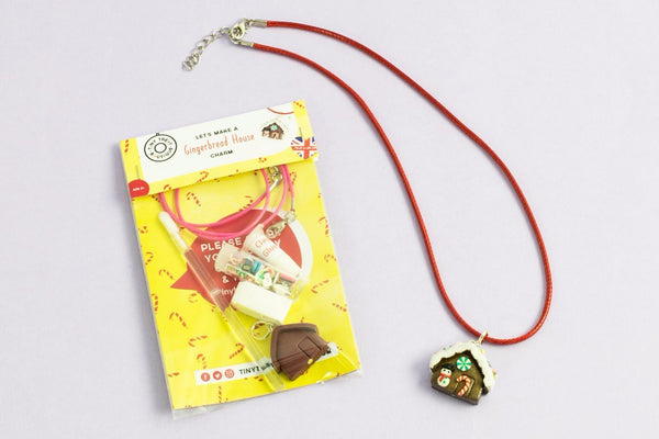 Gingerbread House-Themed Jewellery Mini Kit