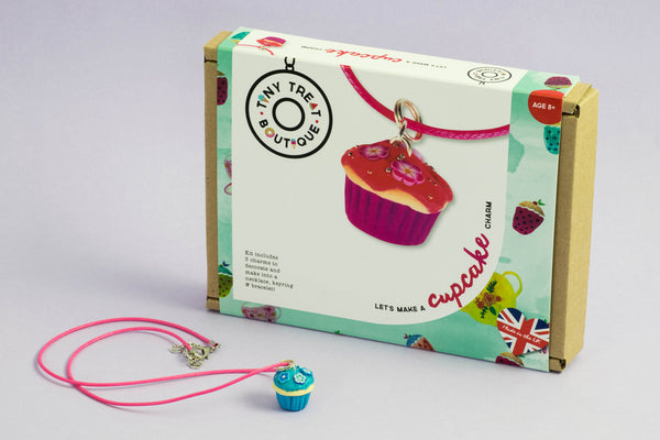 Cupcake-Themed Jewellery Craft Kit (Makes 3 Items)
