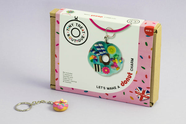 Donut-Themed Jewellery Craft Kit (Makes 3 Items)