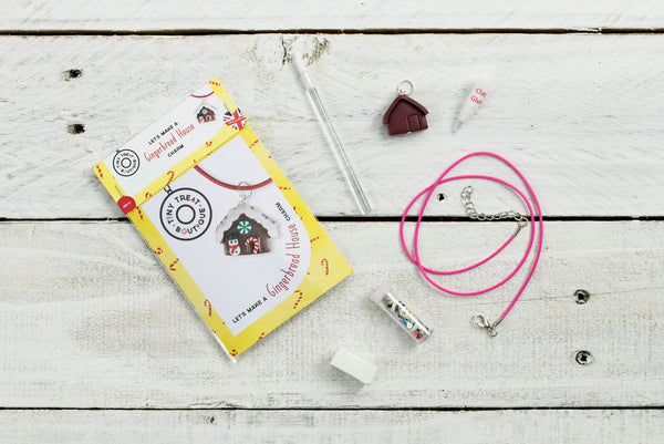 Gingerbread House-Themed Jewellery Mini Kit